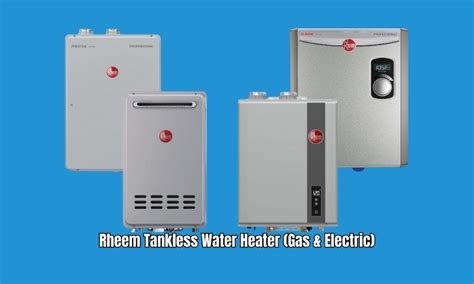 Rheem Tankless Water Heater No Hot Water Why How To Fix