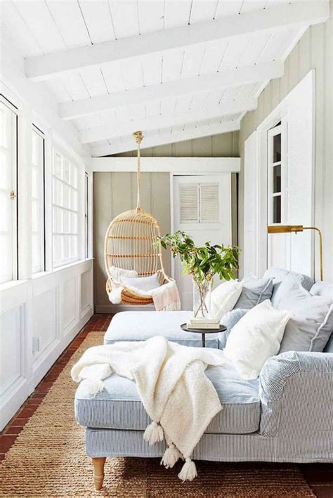 50 Cozy Farmhouse Sunroom Decor Ideas Home