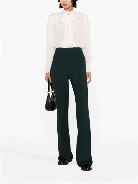 Sandro Pussy Bow Collar Blouse Farfetch