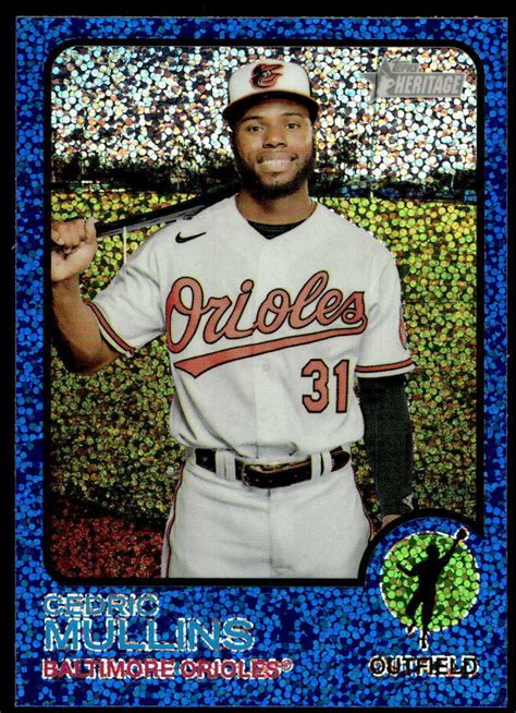 Topps Heritage Matt Manning Chrome Blue Sparkle Ebay