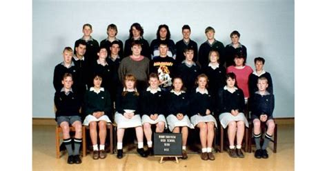 School Photo 1980s Mountainview High School Timaru Mad On New