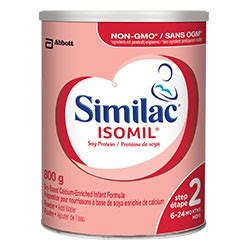 Similac Isomil Étape 2 À base de soya 6 24 mois