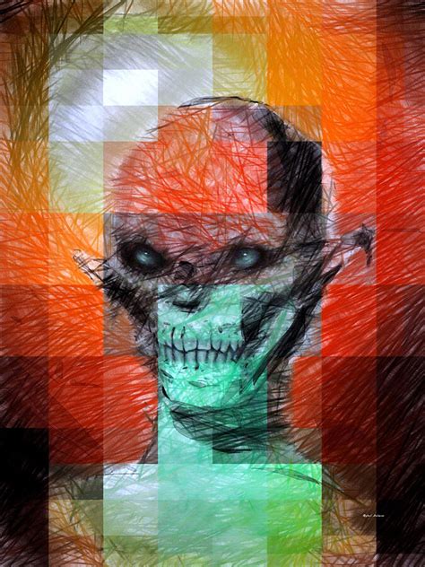 Halloween Mask Digital Art By Rafael Salazar Fine Art America