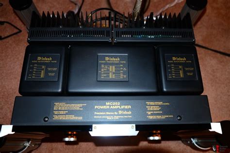 Mcintosh Mc Stereo Power Amplifier Watts Channel Photo