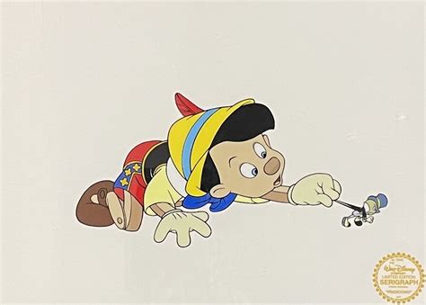 Pinocchio and Jiminy Cricket