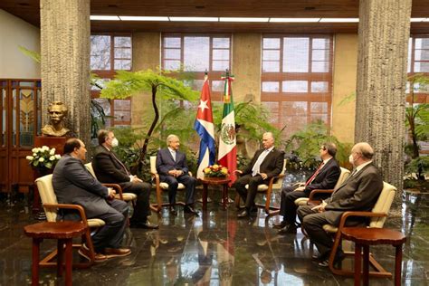 Firman Acuerdos México Cuba Capital México