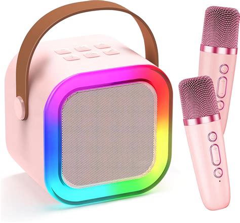 Mini Máquina de Karaoke para Niños Altavoz de Karaoke Bluetooth