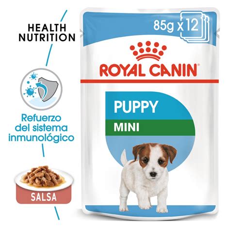 Royal Canin Mini Puppy comida húmeda para cachorro de razas tamaño