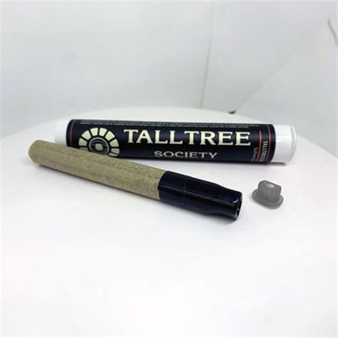 Carbon Fiber X Sour Diesel Hash Infused 2g Pre Roll Tall Tree Society Sespe Creek