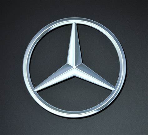 Mercedes Logo, Fractal Mercedes Logo, #15012