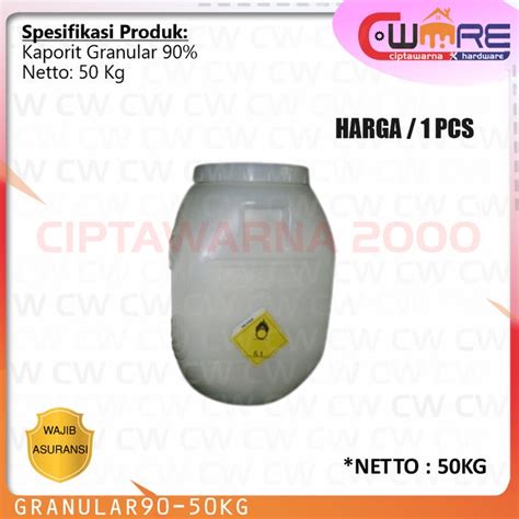 Jual Chlorine Klorin TCCA 90 Kaporit Granular Penjernih Kolam Renang