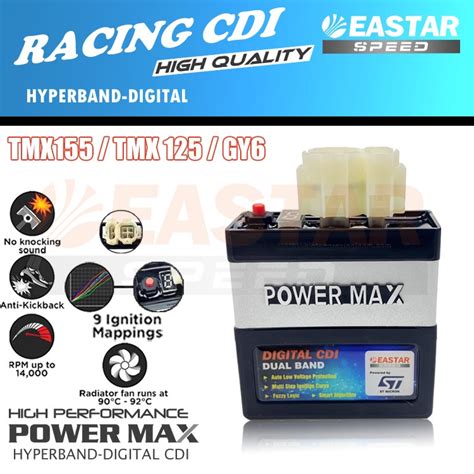 Maping Racing Cdi With Button For Tmx Tmx Gy Pins