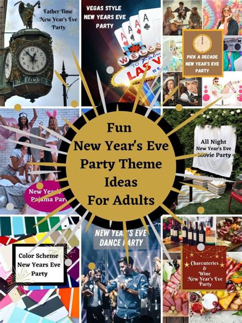 Memorable New Years Eve Party Themes For Adults 2024 Intentional