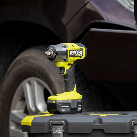 V One Hp Brushless Nm Impact Wrench Tool Only Ryobi