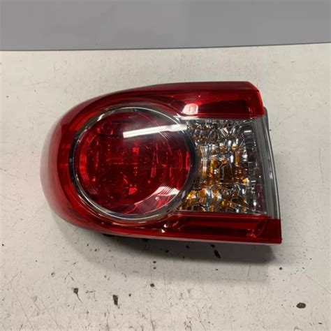 Toyota Corolla Sedan Tail Light Left Hand Side Zre R