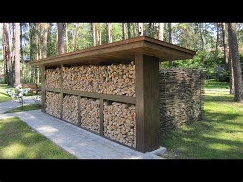 Дровница - YouTube