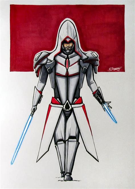 Assassin S Creed Star Wars Crossover Fan Art By LethalChris On DeviantArt