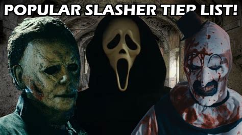 Ranking Popular Slasher Villains - LIVE! - YouTube