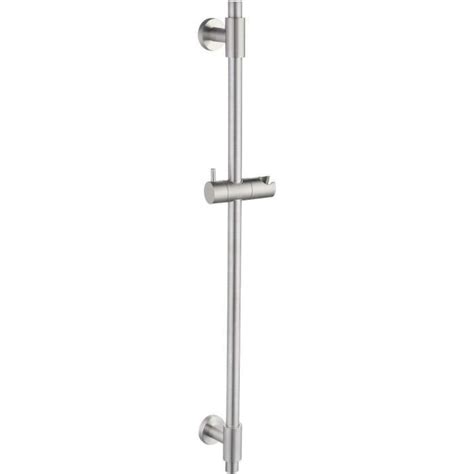 Barre De Douche 78 Cm Coulissante Avec Support De Pomme De Douche À