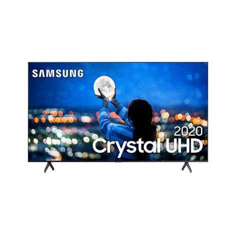 Samsung Smarttv Crystal Uhd Tu K Visual Livre De Cabos