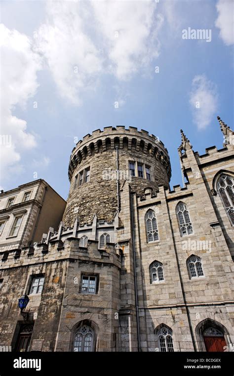 Record Tower at Dublin Castle Dublin Republic of Ireland Stock Photo ...