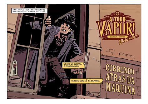 A Todo Vapor Tem Crase - A Todo Vapor | Conheça WEBCOMIC baseada nos clássicos da literatura ...