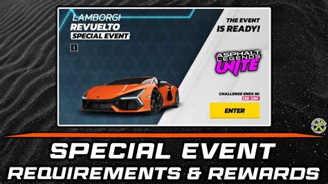 Asphalt Unite Nd Lamborghini Revuelto Special Event Reqs Rewards