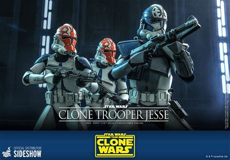 Figura Clone Trooper Jesse Star Wars The Clone Wars Cm Hot Toys Comprar En Collector U