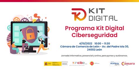 Programa Kit Digital Ciberseguridad Camara de Comercio de León