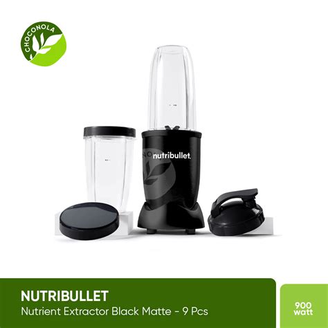 Nutribullet Pro 900W 9pc Matte Black Lazada Indonesia