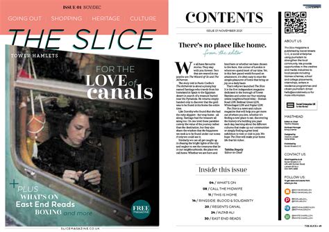 The Inaugural Issue Of The Slice Roman Road Ldn