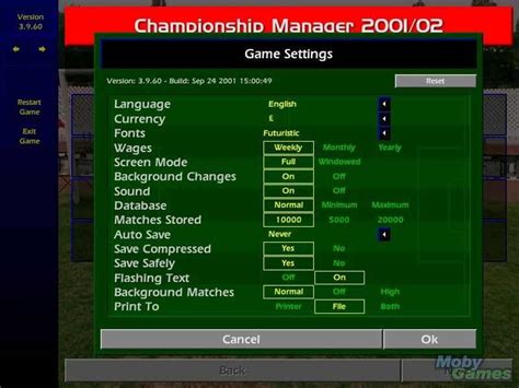 Championship Manager Season 01/02 Download Free Full Game | Speed-New