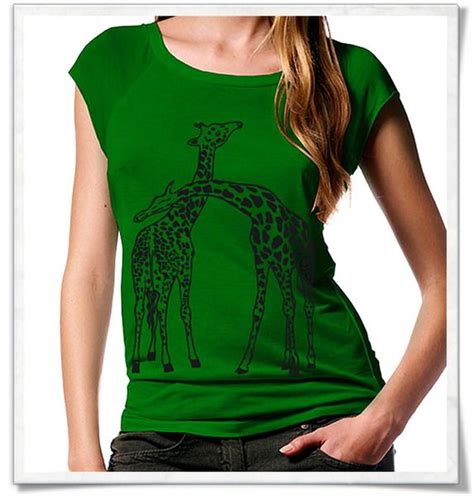 Giraffes In Love Verliebte Giraffen Love Liebe Print Apparel