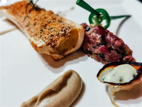 Sourdough Smoked Bone Marrow Beef Tartare And Jalapeno Phaka Restaurant