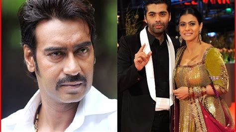 Ajay Devgn Breaks His Silence On The Rift Between Kjo And Kajol India Forums