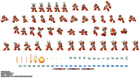 The Spriters Resource Full Sheet View Mega Man 8 Cut Man