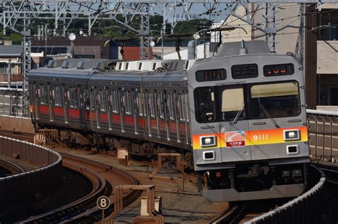 長津田検車区 9000系 9011f の写真 鉄道写真投稿サイトtrain Directory