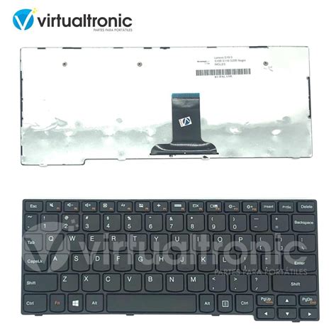 Teclado Lenovo S10 3 S100 S110 S205 Negro Ingles Virtual Tronic