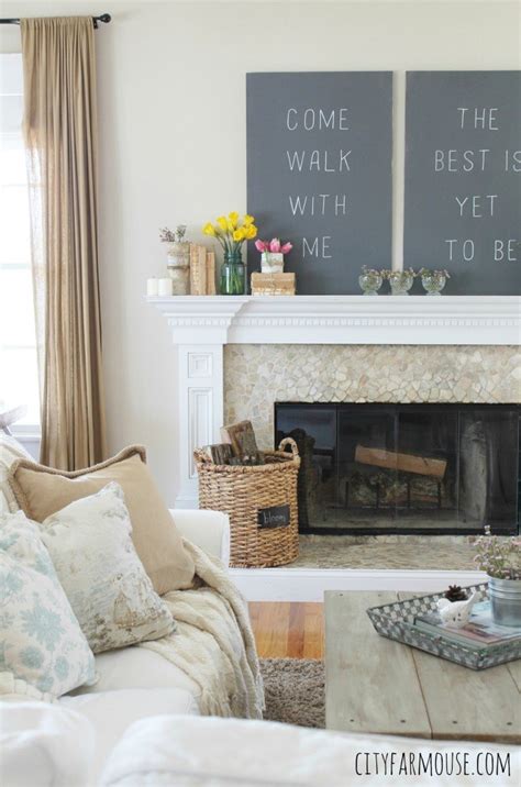 25 Comfy Farmhouse Living Room Design Ideas Feed Inspiration