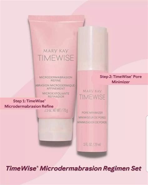 Mary Kay Timewise Microdermabrasion Plus Set Pore Minimizer Refine