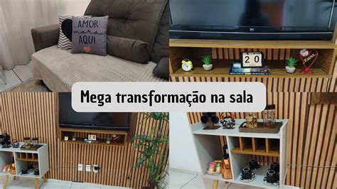 Vlog Sala De Cara Nova Redecorando Ficou Incr Vel Papel De Parede