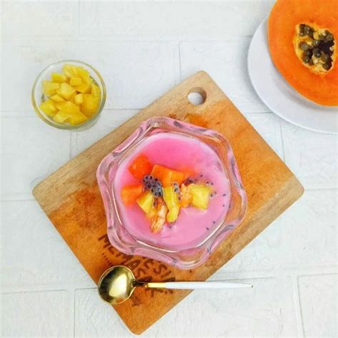 Resep Es Buah Sederhana Jagomasak2022 Sederhana Rumahan Di Yummy App