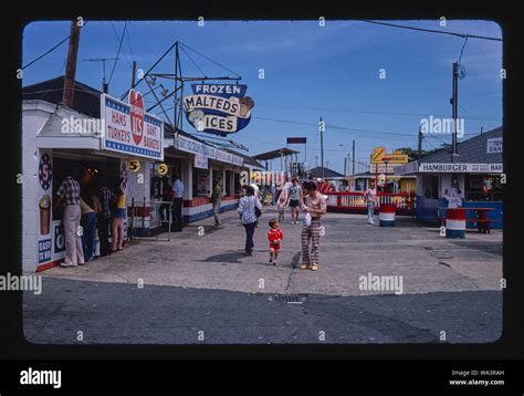 Boardwalk, Keansburg, New Jersey Stock Photo - Alamy