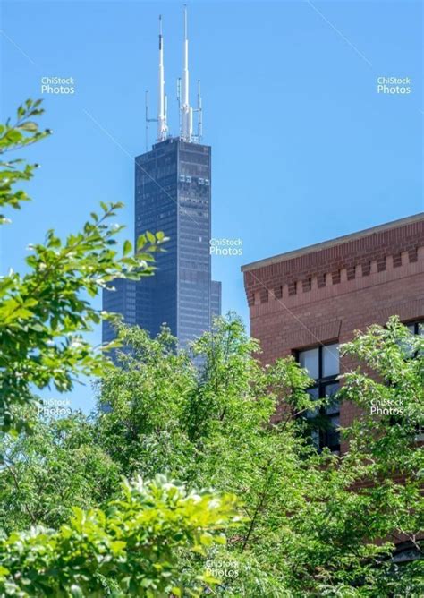 Aerial View Of West Loop Near West Side Chicago Chistockimages