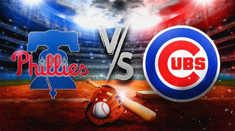 Phillies Vs Cubs Prediction Odds Pick