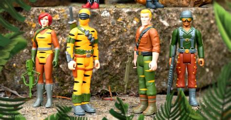 Yo Joe June Super7 G I Joe Reaction Tiger Force And Python Patrol