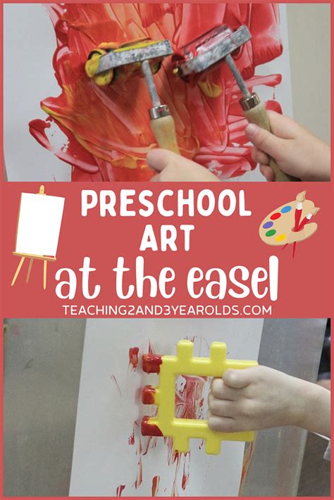 Preschool Easel Painting Activities