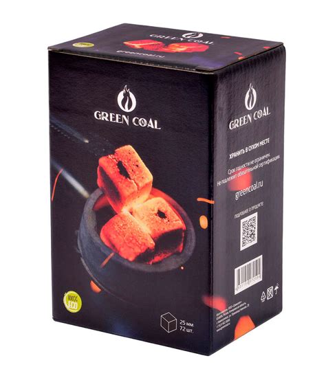 Уголь для кальяна Green Coal | отзывы