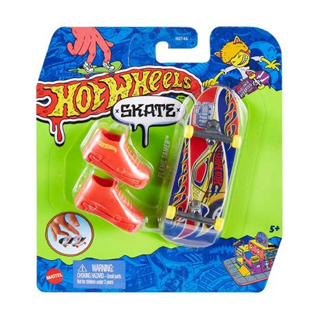 Hot Wheels Skate Fingerboard Single Pack Hw Undisputed 3 4 Flame Tamer Toyworld Nz