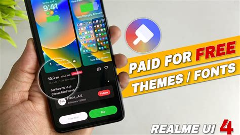 How To Use Paid Fonts Themes In Any Realme Device All Paid Themes